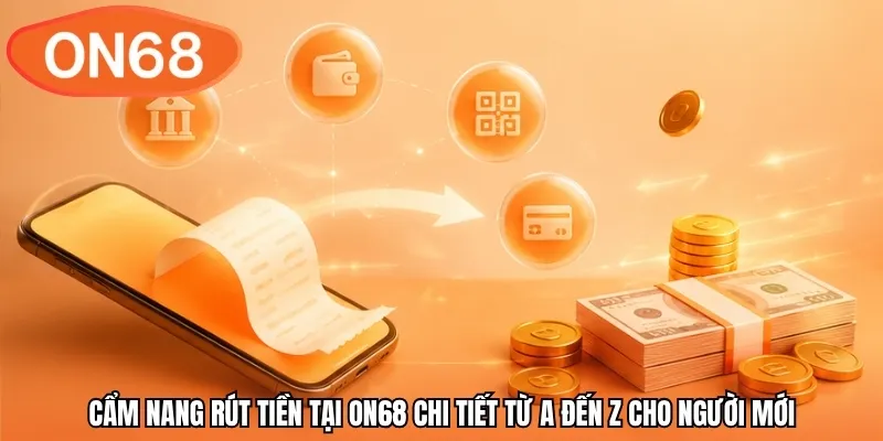 Cẩm nang rút tiền tại ON68 chi tiết từ A đến Z cho người mới